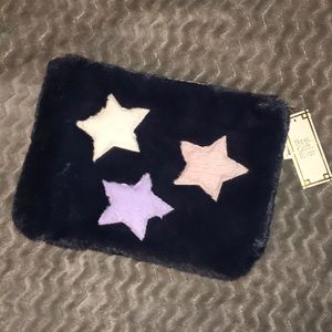 Faux star makeup bag